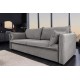 SOFA ROZKŁADANA APARTAMENT 215 CM SZARA