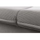 SOFA ROZKŁADANA APARTAMENT 215 CM SZARA