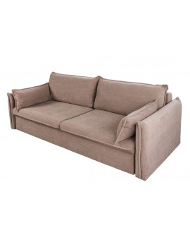 SOFA ROZKŁADANA APARTAMENT 215 CM BEŻOWA