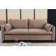 SOFA ROZKŁADANA APARTAMENT 215 CM BEŻOWA