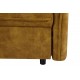 SOFA ROZKŁADANA APARTAMENT 215 CM WELUR MUSZTARDOWY