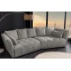 SOFA ROYAL 295 CM BOUCLE SZARA