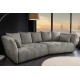 SOFA ROYAL 295 CM BOUCLE SZARA