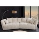 SOFA ROYAL 295 CM BOUCLE BEŻOWA