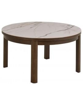 STOLIK KAWOWY SOUTHAMPTON 90X45 CM CERAMIKA KREMOWA