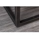 KOMODA KROKODYL 100X38 CM MANGO CZARNO-SZARA