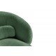 FOTEL OBROTOWY BOSSA NOVA BOUCLE ZIELONY