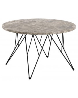 STOLIK KAWOWY PRUNUS 80X80CM MARMUR