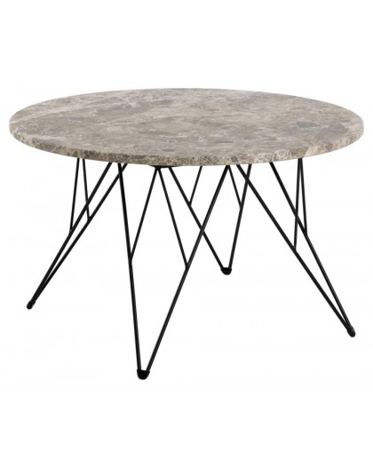 STOLIK KAWOWY PRUNUS 80X80CM MARMUR