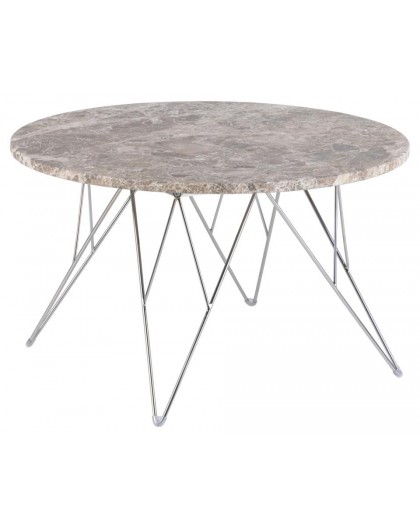 STOLIK KAWOWY PRUNUS II 80X80CM MARMUR