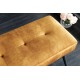 ŁAWKA BOUTIQUE 100X35 CM WELUR MUSZTARDOWO-ŻÓŁTY