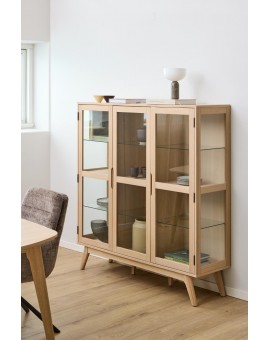 WITRYNA MARTE II 140X40 CM DĄB BIELONY