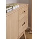 KOMODA MARTE 180X40CM DĄB BIELONY