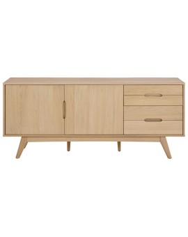 KOMODA MARTE 180X40CM DĄB BIELONY