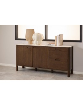 KOMODA SOUTHAMPTON 160X40CM CERAMIKA KREMOWA