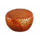 STOLIK KAWOWY MOSAIC 72 CM MIEDZIANY