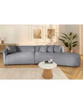 SOFA 3-OSOBOWA 330 CM ATELIER BOUCLE BEŻOWA