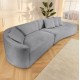 SOFA 3-OSOBOWA 330 CM ATELIER BOUCLE BEŻOWA