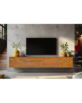SZAFKA RTV SCORPION 200X33 CM MANGO 