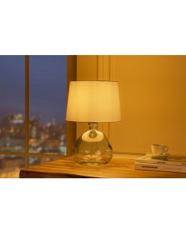 LAMPA STOŁOWA CLASSIC 40 CM BIAŁA