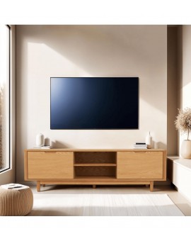 SZAFKA RTV NYBORG 180X45CM DĄB