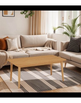 STOLIK KAWOWY NYBORG 125X70CM DĄB