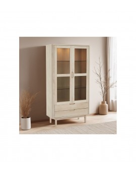 WITRYNA NYBORG 100X45CM DĄB BIELONY