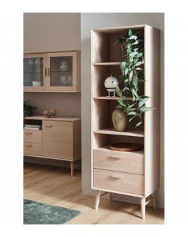 REGAŁ PORTO 60X40CM DĄB BIELONY