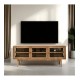 SZAFKA RTV SVENDBORG 135X40CM DĄB