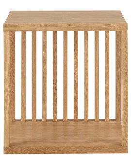 REGAŁ ŚCIENNY WELLINGTON 34X31CM DĄB