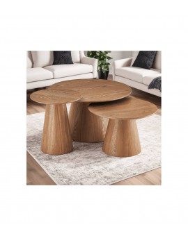 STOLIK KAWOWY TANGO 60CM DĄB