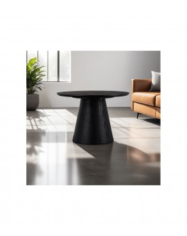 STOLIK KAWOWY TANGO 60CM DĄB CZARNY