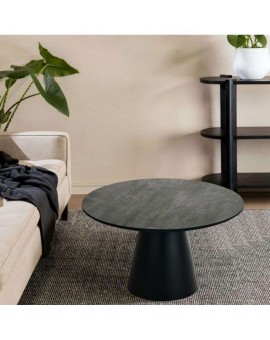 STOLIK KAWOWY TANGO 80CM CIEMNOSZARY