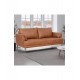 SOFA 3-OSOBOWA SOUL SKÓRA BRĄZOWA