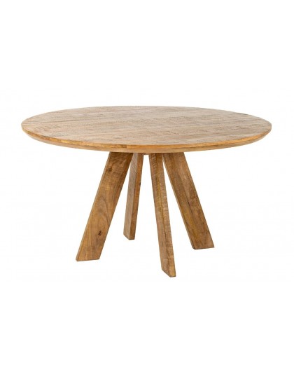 STÓŁ ART WOOD 140 CM MANGO BRĄZOWE