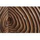 KOMODA ZEN CIRCLE 177X38 CM MANGO BRĄZOWA
