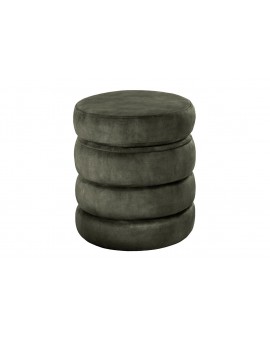 PUF VOQUE 41 CM WELUR ZIELONY