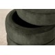PUF VOQUE 41 CM WELUR ZIELONY