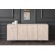 KOMODA METROPOLITAN 170X38 CM MANGO BIELONE