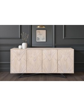 KOMODA METROPOLITAN 170X38 CM MANGO BIELONE