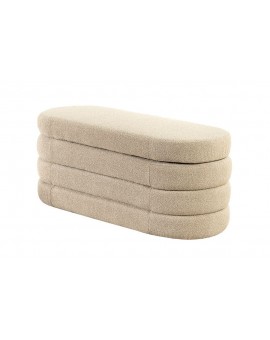 ŁAWKA VOQUE 115 CM BOUCLE BEŻOWA