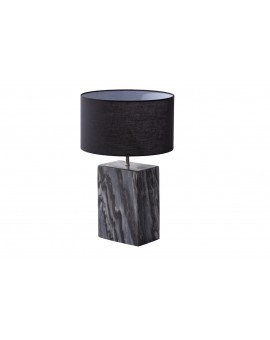 PODSTAWA LAMPY STOŁOWEJ NOBLE 35 CM SZARA