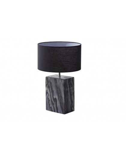 PODSTAWA LAMPY STOŁOWEJ NOBLE 35 CM SZARA