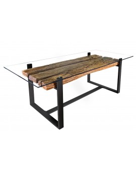 STÓŁ BARRACUDA II 220X100 CM TEAK