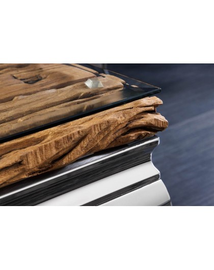 BLAT STOLIKA KAWOWEGO BARRACUDA 100X60 CM TEAK