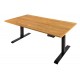 REGULOWANE BIURKO OAK 160X80 CM DĄB