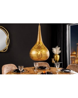 LAMPA WISZĄCA ORIENT LIVING  25 CM ZŁOTA