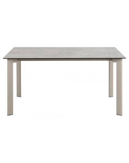 STÓŁ PALERMO 160X90 CM SZARA CERAMIKA