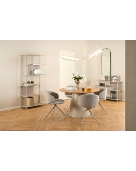 STÓŁ SOLI BIAŁY DĄB 120CM