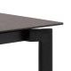 STÓŁ ROZKŁADANY PALERMO 180-240X90 CM CERAMIKA CZARNA 
